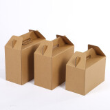 巨惠包装 水果纸盒土鸡蛋手提礼盒干果礼品盒活鸡手提纸箱8种规格选 5个纸盒 STA40*18*30cm