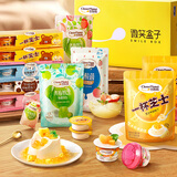 巧妈妈 零食果冻牛奶布丁大礼包礼盒 1.9kg 儿童休闲零食多口味节日礼物