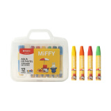 晨光（M&G）文具12色米菲系列PP盒油画棒 儿童涂鸦绘画笔 中小学生美术上学画画 12支/盒 FGMY3310