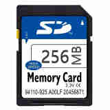 泰拉锋 高速sd卡存储卡内存卡单反相机设备汽车通用SD大卡储存卡 256兆(低速卡)