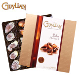 比利时进口 吉利莲(Guylian) 金贝壳巧克力礼盒22粒 情人节礼物 250g