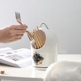 佳佰 简约创意厨房置物架餐具筒筷子架陶瓷刀叉餐具收纳盒置物架