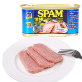 世棒（SPAM）午餐肉罐头经典原味198g 早餐泡面火锅烧烤香锅食材即食户外露营