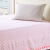 迎馨 毛毯家纺 全棉毛巾被多功能透气毯子素色提花空调盖毯 浅粉色 145*190cm