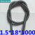 304不锈钢拉簧长拉伸拉力护管保护弹簧 线径0.3-2.0外径2-25 一米 1*12*1000(mm)