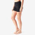 迪卡侬基础健身女式短裤 NYAMBA 500系列 黑色 2454982 M