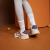 adidas「奶包鞋」NITEBALL复古经典运动鞋男女阿迪达斯官方三叶草 水泥白/紫/米白/橘 38(235mm)