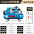 玉豹空压机1.1-3KW工业级380V高压打气泵220V喷漆气磅汽修空气压缩机 全铜3KW（三缸0.36/8三相）