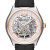 阿玛尼(Emporio Armani)手表 镂空机械男表 皮带商务休闲男士腕表  AR60018