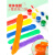 儿童丙烯颜料小盒装涂料画画手工diy幼儿园绘画手绘套装水洗 3ml六连体A款+B款【+平、尖头】