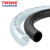 山耐斯 TWSNS PA6尼龙管高压气管油管耐酸碱腐蚀高温 PA6-8x1 黑色100米