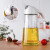 浴曼斯（YUMANSI） 自动开合玻璃油壶家用厨房装油倒油防漏特大小号酱油醋调料瓶油罐630ML 630MLX1瓶