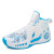 凯逸弗（kainifu）夏季新款篮球鞋男防滑耐磨运动鞋网面透气球鞋 8809-1白月 39