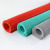 赫思迪格 PVC防滑垫 塑胶S型镂空地垫 卫生间厕所地垫 多拍不截断 4.5mm厚*0.9m宽*1m*红色 JG-235