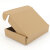 赫思迪格 飞机盒包装盒 快递瓦楞纸盒子 200*140*40mm(3层加硬kk)10个 HGJ-1074
