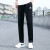 阿迪达斯 （adidas）男装运动套装2024夏上新款舒适透气休闲短袖T恤直筒长裤 两件套 简约T恤+直筒长裤 2XL/185