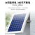 锦亨源4G太阳能交通声光报警器森林防火语音宣传器水库水利语音提示器 白色-太阳能款