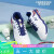 YONEX尤尼克斯羽毛球鞋男女款缓震超运动鞋SHB57EX 白/霓虹橙 41