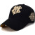 北诺（BETONORAY）帽子男女四季通用棒球帽防晒遮阳户外休闲鸭舌帽嘻哈帽 金标黑帽