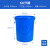 五星盾 塑料收残桶 收残台残食柜配套塑料垃圾桶 60L 商用食堂泔水垃圾车餐具收纳分类移动回收桶