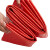 上陶鲸 防滑垫PVC防水防潮地垫 脚垫地毯走廊工厂卫生间防滑地胶地板垫 红色1.5米宽1m长（要几米长拍几件）