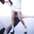 kawasaki 川崎羽毛球服运动网球短裙女防走光半身裙A2754 白色 S 