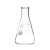 RICH LAB 申玻玻璃三角烧杯烧瓶125/250/500ml锥形刻度烧杯量杯加厚耐高温 150ml