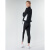 阿迪达斯（Adidas） 女装时尚舒适运动套装外套裤子黑色春秋款 FI6696 黑色 XS