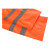稳斯坦 分体式反光环卫雨衣雨裤 2XL/180兰格条橘色套装 1135