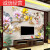 麦哟宝8d竹木纤维集成墙板电视背景墙现代简约家和客厅影视墙装饰护墙板 （3D亮光）竹木纤维板/平方