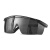 谋福CNMF204-205电焊眼镜 焊工防护眼镜 护目镜防打眼防强光 黑灰色