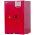 力多方 防爆柜工业化学品安全柜存放柜危化品储存柜防火防爆箱90加仑 红色