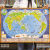 2022新版儿童唐诗宋词地图特大版共168首全2张 中小学初高中专用 少年儿童世界知识地图
