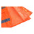 稳斯坦 分体式反光环卫雨衣雨裤 2XL/180兰格条橘色套装 1135