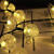北原野子LED太阳能户外防水气泡球灯庭院装饰灯圣诞节灯串阳台花园装饰灯