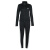阿迪达斯（Adidas） 女装时尚舒适运动套装外套裤子黑色春秋款 FI6696 黑色 XS