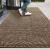 鹿色商用地垫防滑地毯可裁剪除尘去污脚踏垫环保菠萝纹条纹脚垫 咖啡色 50x80cm