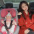 besbet儿童安全座椅汽车用0-12岁宝宝车载360度旋转坐椅可躺 骑士灰(新款) 遮阳篷+防磨垫+凉席