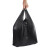 兰诗（LAUTEE）FH-1173 黑色手提垃圾袋 酒店商用背心垃圾袋 70*90cm*100只装