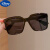 迪士尼防紫外线儿童墨镜黑色男童女童新款眼镜宝宝男孩女孩太阳镜眼镜 1#黑框太阳镜 60-150