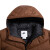 耐克（NIKE） 羽绒服男 冬季新款运动服连帽防风时尚夹克保暖羽绒服外套 DV1132-259 棕色 2XL