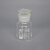 科研斯达 白色玻璃广口瓶固体瓶磨砂口白大口化学玻璃试剂瓶  白大口瓶高硼硅 60ml