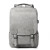 格尔顿双肩包男士背包 新款大容量休闲书包商务出差通勤旅行包可放15.6英寸笔记本电脑包 灰色
