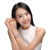 金洛丝 KINROS(瑞士进口机芯)流溪女士手表高端品牌防水方形石英手链表 白钢镶钻贝壳面 KR680011