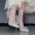 XPAY高跟鞋成年礼银色高跟鞋女细跟2023新款18岁成年礼服婚纱伴娘鞋水 银色(6厘米)升级版 现货精品鞋 38