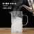 KAIJI LIFE SCIENCES玻璃烧杯高硼硅耐高温带刻度实验室带盖量杯1个 1000ml+木盖