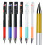 百乐（PILOT）Juice Up果汁笔按动中性笔金属色水笔0.4mm单支装 金色LJP-20S4-GD