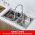 莱尔诗丹（Larsd）LR7743水槽双槽套装龙头304不锈钢水槽厨房洗菜池洗菜盆洗碗池