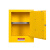 者也 防爆安全柜 4加仑 双层防火化学品储物柜双锁危险品储存柜 黄色