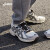 亚瑟士ASICS跑步鞋男鞋越野透气运动鞋抓地耐磨跑鞋 GEL-VENTURE 6 奶白色/灰色 42